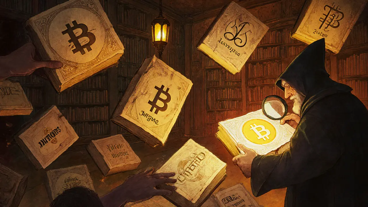 Волшебная библиотека с книгами-токенами: только десять горят светом, остальные погибают от времени и безразличия.