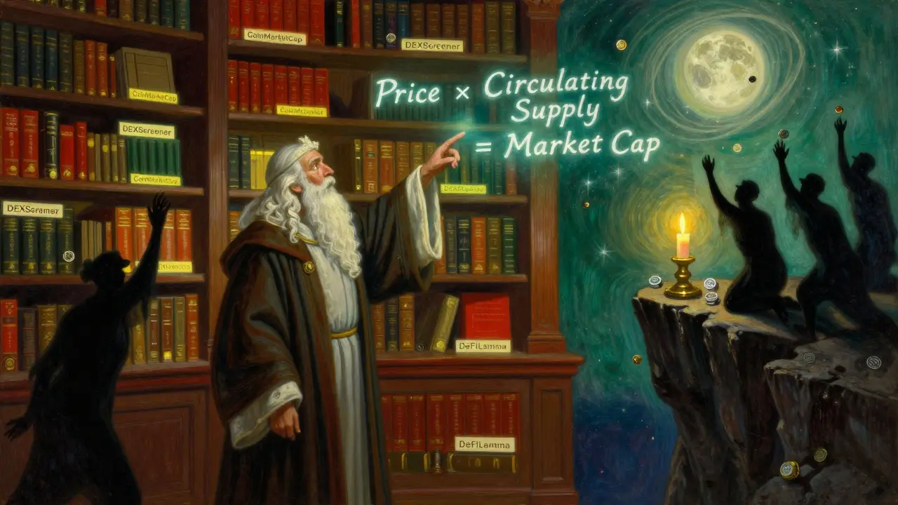 Библиотека сledgerами и формулой капитализации, мудрый человек указывает на истину.