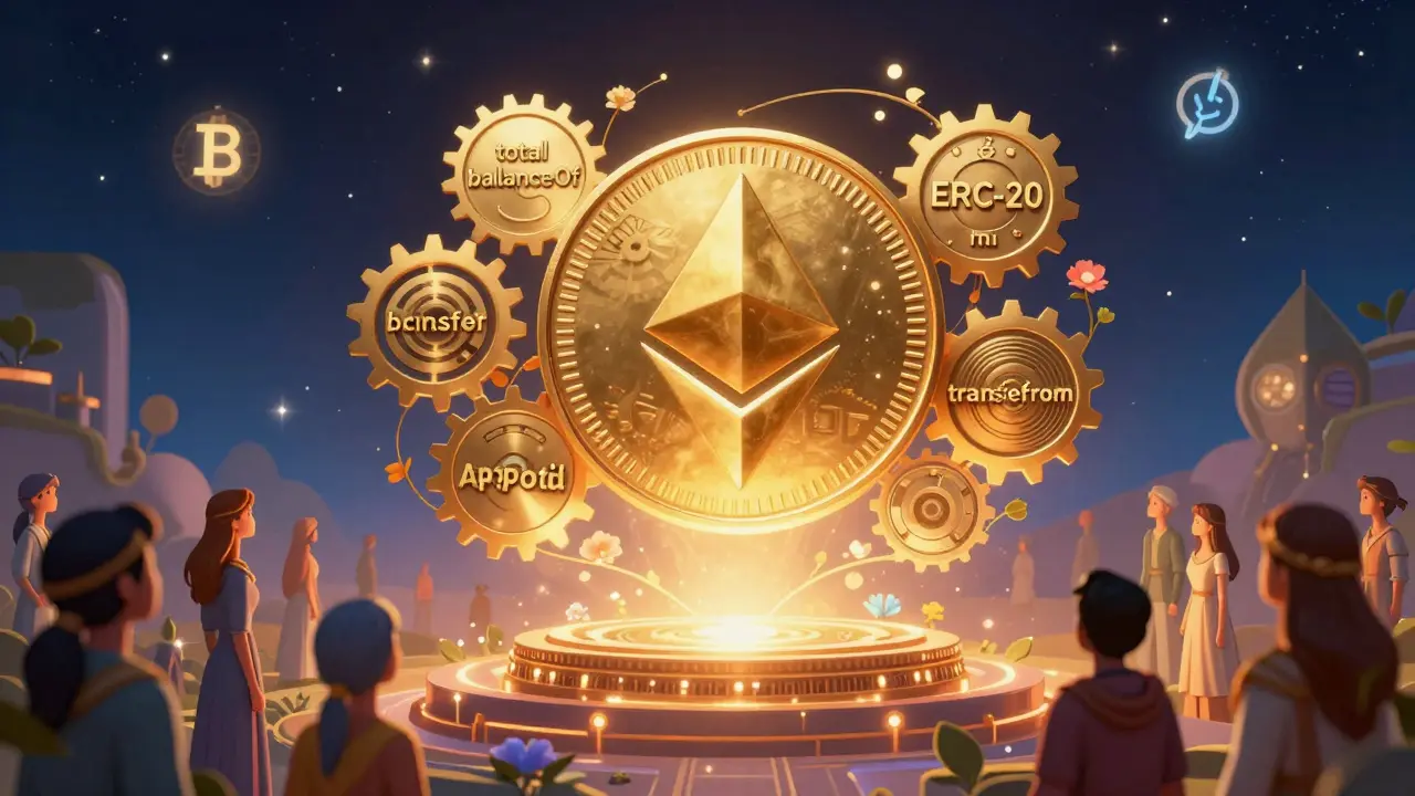 ERC-20 токены: стандарт токенов на блокчейне Ethereum