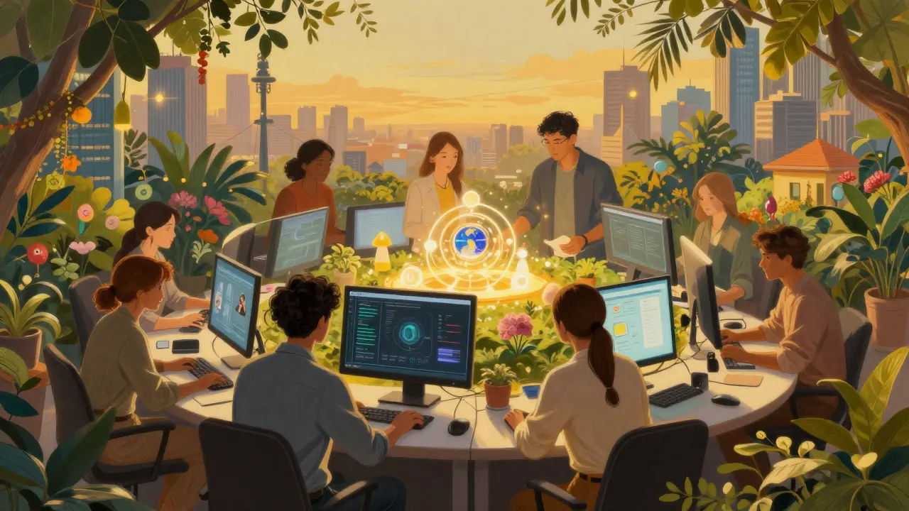 Разработчик в окружении проектов и активного сообщества вокруг блокчейн-хаба