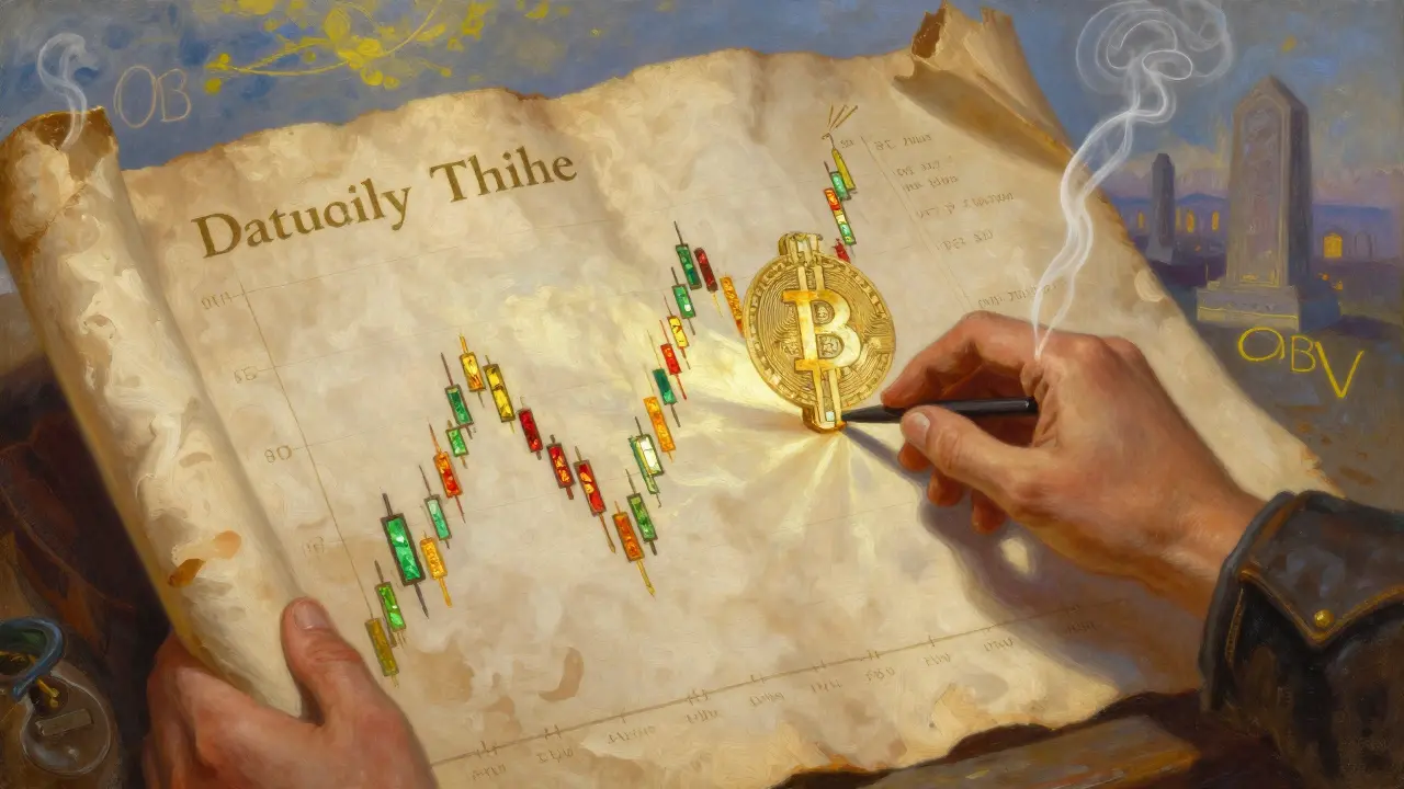 Руки человека проводят по древнему графику, где свечи — витражи, а объём — дым, поднимающийся в небо.