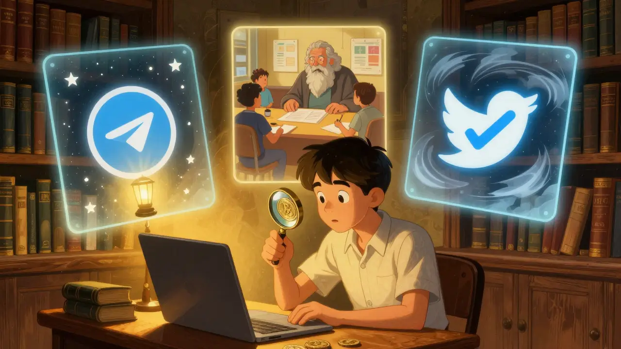 Сообщества криптовалют: как Telegram, Discord и Twitter помогают новичкам разобраться в крипторынке